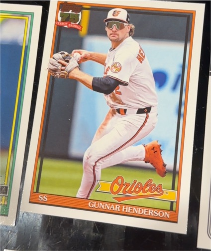 2026 Topps 1991 #T91-49 Gunnar Henderson — front