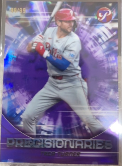 2025 Topps Pristine #PR-22 Trea Turner — front