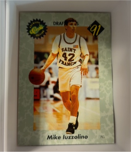 1991 Classic Draft Picks #25 Mike Iuzzolino — front