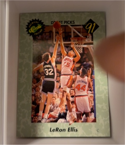 1991 Classic Draft Picks #14 LeRon Ellis — front