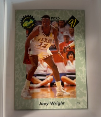 1991 Classic Draft Picks #40 Joey Wright — front