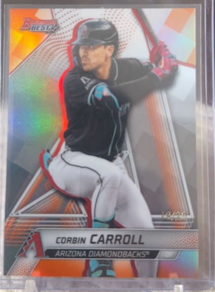 2025 Bowman's Best #8 Corbin Carroll — front
