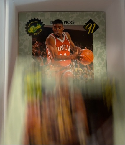1991 Classic Premiere Edition Draft Picks #Unknown UNLV Player — front