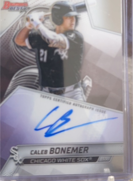 2025 Bowman's Best #B25-CBO Caleb Bonemer — front