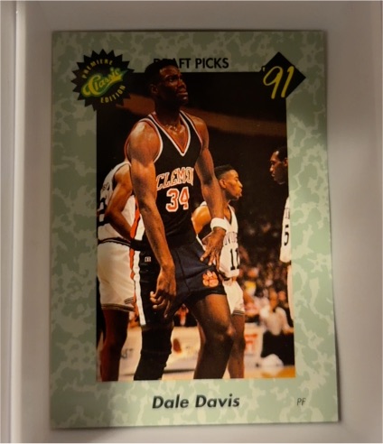 1991 Classic Draft Picks #8 Dale Davis — front