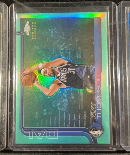 2025-26 Topps Chrome #42 Klay Thompson — front