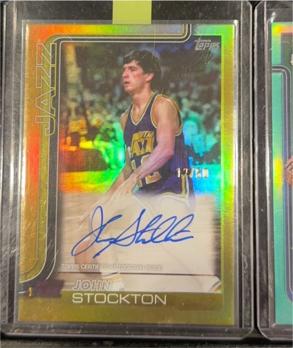 2025-26 Topps Chrome #250 John Stockton — front