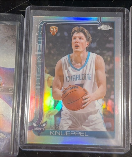 2025-26 Topps Chrome #254 Kon Knueppel — front
