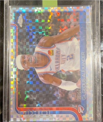 2025-26 Topps Chrome #141 Shai Gilgeous-Alexander — front