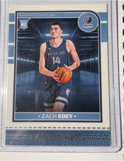 2024-25 Panini NBA Hoops #239 Zach Edey — front