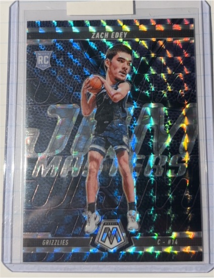 2024-25 Panini Mosaic Jam Masters #6 Zach Edey — front