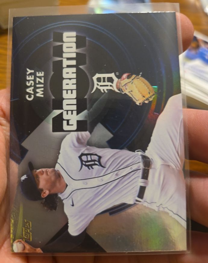 2022 Topps Series 1 #GN-12 Casey Mize Generation Now — front