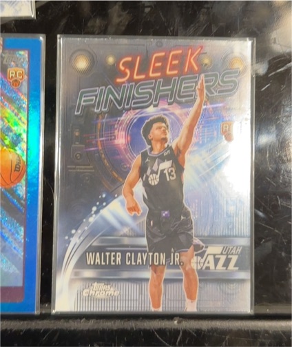 2025-26 Topps Chrome Sleek Finishers #SF-28 Walter Clayton Jr. — front