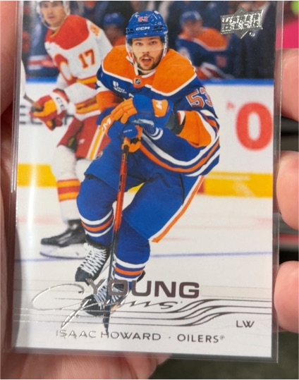 2025-26 Upper Deck Series 2 #469 Isaac Howard — front