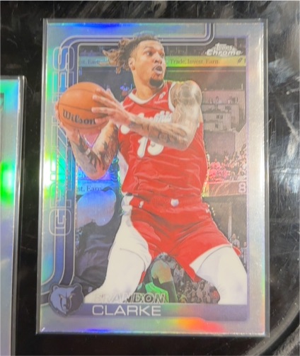 2025-26 Topps Chrome #133 Brandon Clarke — front