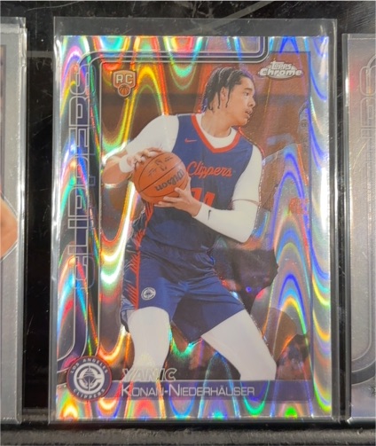 2025-26 Topps Chrome #280 Yanic Konan-Niederhauser — front