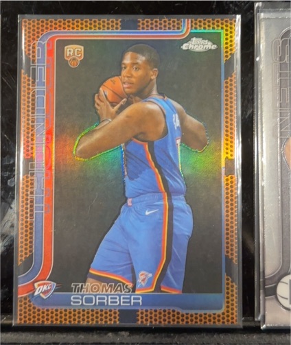 2025-26 Topps Chrome #265 Thomas Sorber — front
