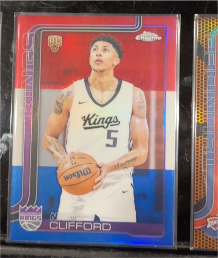 2025-26 Topps Chrome #274 Nique Clifford — front