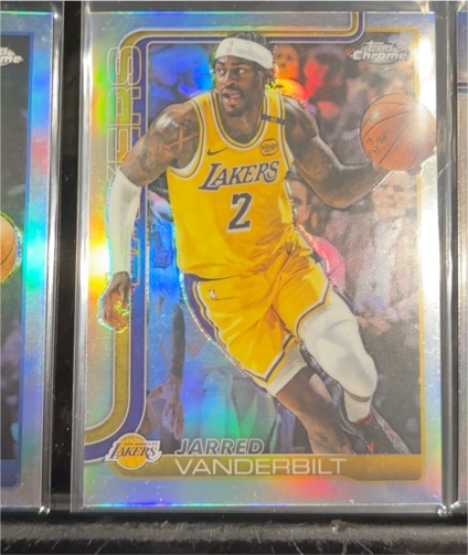 2025-26 Topps Chrome #154 Jarred Vanderbilt — front