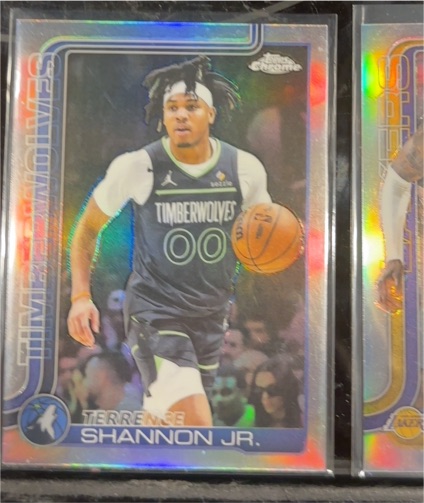 2025-26 Topps Chrome #198 Terrence Shannon Jr. — front