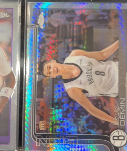 2025 Topps Chrome #258 Egor Demin — front