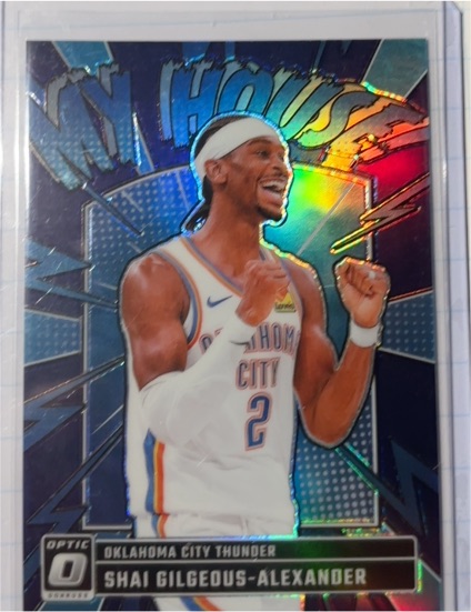 2024-25 Panini Donruss Optic #6 Shai Gilgeous-Alexander My House — front