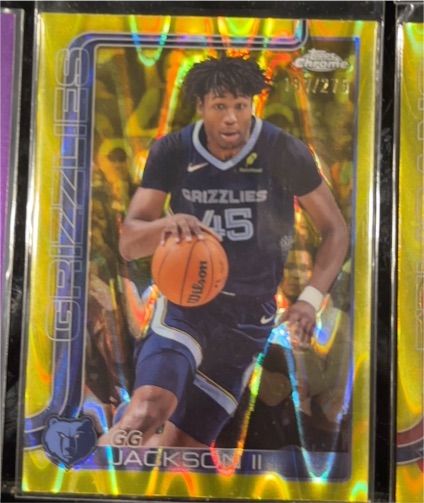 2025-26 Topps Chrome #199 GG Jackson II — front