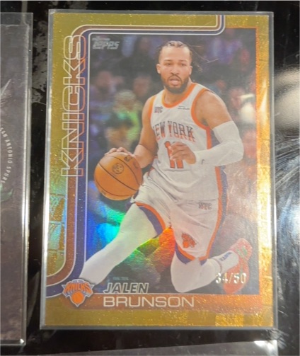 2025-26 Topps Flagship #14 Jalen Brunson — front