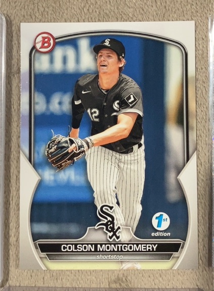 2023 Bowman 1st Edition #BPPF-48 Colson Montgomery — front