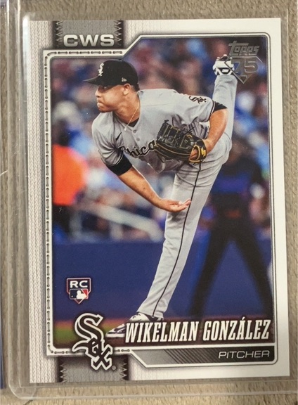 2026 Topps #167 Wikelman González — front