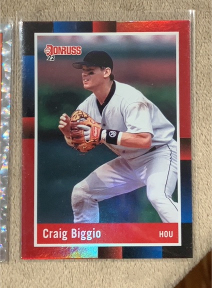 2022 Donruss #234 Craig Biggio — front