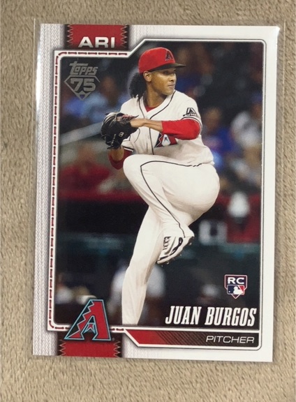 2026 Topps Series 1 #102 Juan Burgos — front