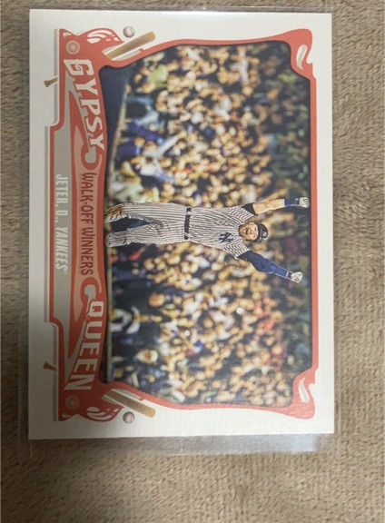 2015 Topps Gypsy Queen Walk-Off Winners #GWO-6 Derek Jeter — front