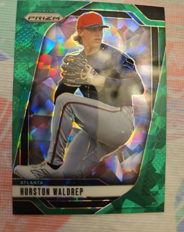 2025 Panini Prizm #296 Hurston Waldrep — front