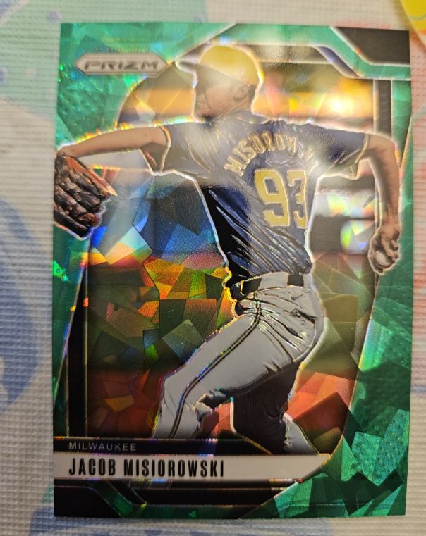 2025 Panini Prizm #4 Jacob Misiorowski — front
