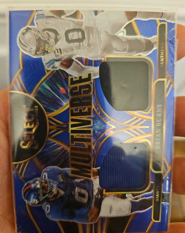 2025 Panini Select #MVJ-BBS Brian Burns Multiverse — front