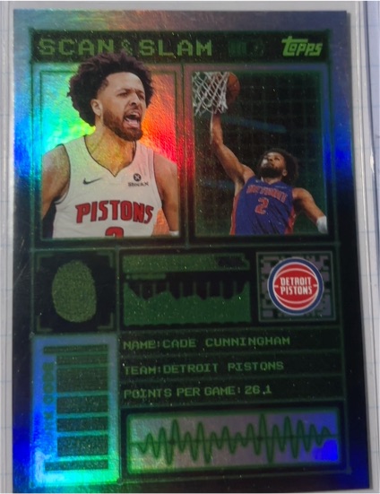 2025-26 Topps Scan & Slam #SS-10 Cade Cunningham — front