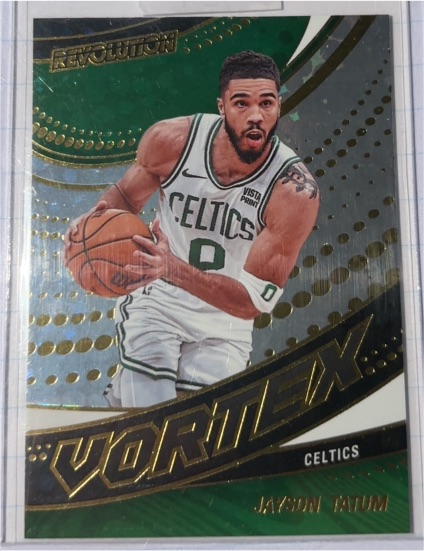 2024-25 Panini Revolution #4 Jayson Tatum Vortex — front
