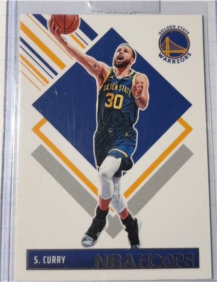 2021 Panini NBA Hoops #30 Stephen Curry — front