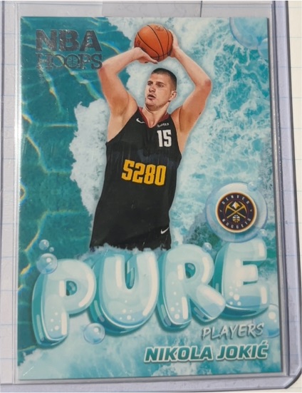 2024-25 Panini NBA Hoops Pure Players #3 Nikola Jokić — front