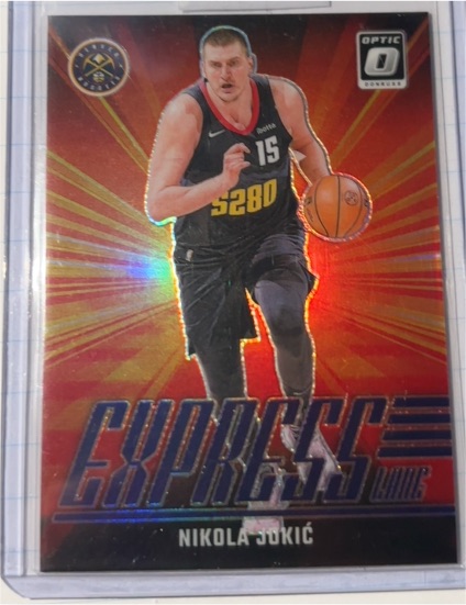2024-25 Panini Donruss Optic #3 Nikola Jokic Express Lane — front