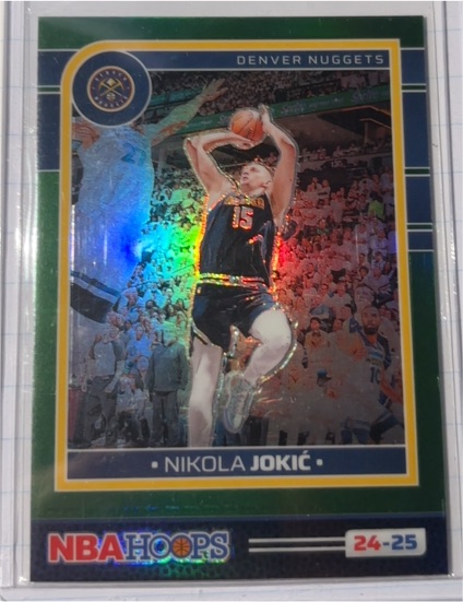 2024-25 Panini NBA Hoops #24-25 Nikola Jokic — front