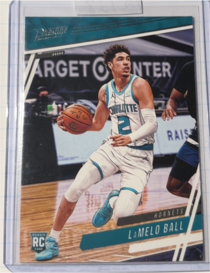 2020 Panini Chronicles Prestige #72 LaMelo Ball — front