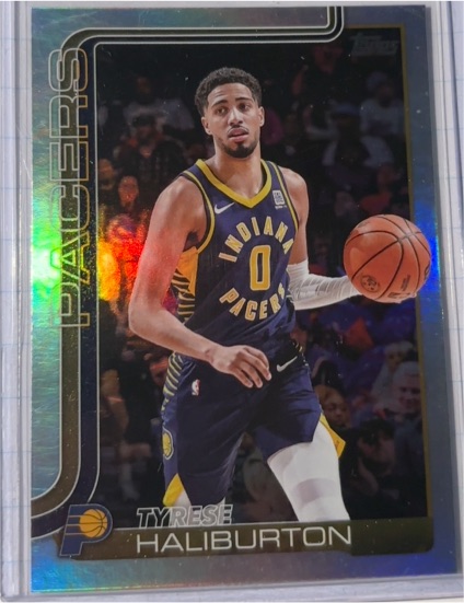 2025-26 Topps #47 Tyrese Haliburton — front