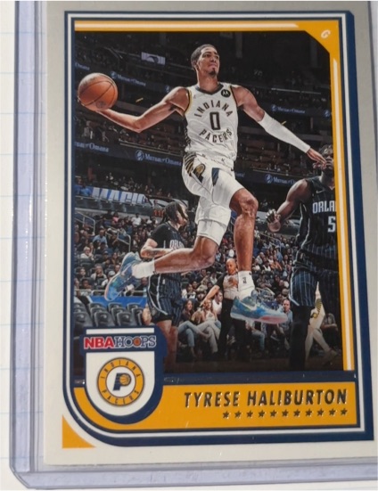 2022-23 Panini NBA Hoops #51 Tyrese Haliburton — front