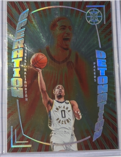 2021-22 Panini Illusions #12 Tyrese Haliburton Operation Detonation — front