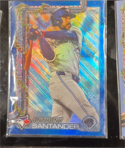 2025 Topps Holiday #H14 Anthony Santander — front