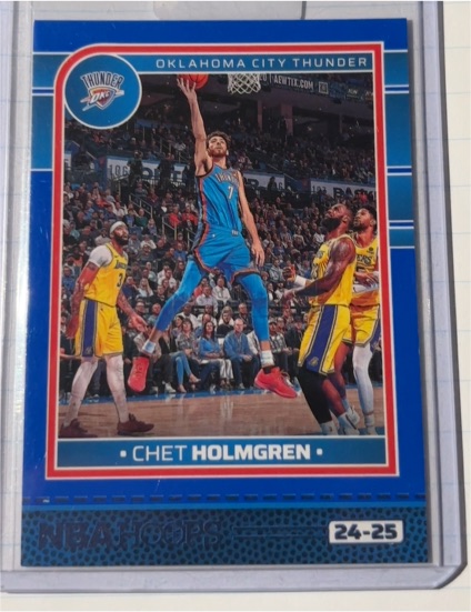 2024-25 Panini NBA Hoops #175 Chet Holmgren — front