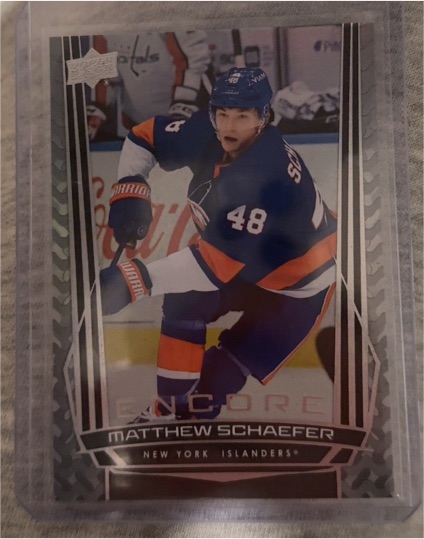 2025-26 Upper Deck Series 2 Encore #E-149 Matthew Schaefer — front