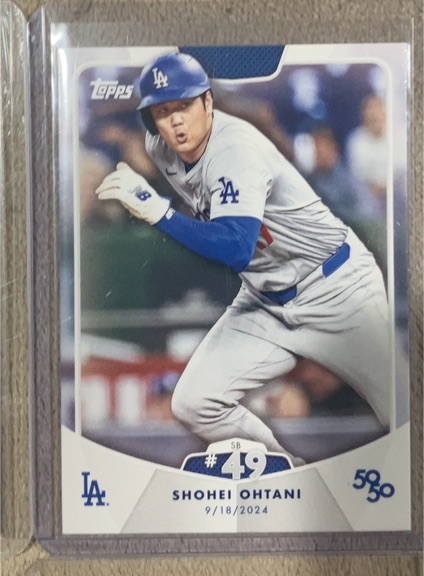 2024 Topps 50/50 #49 Shohei Ohtani — front